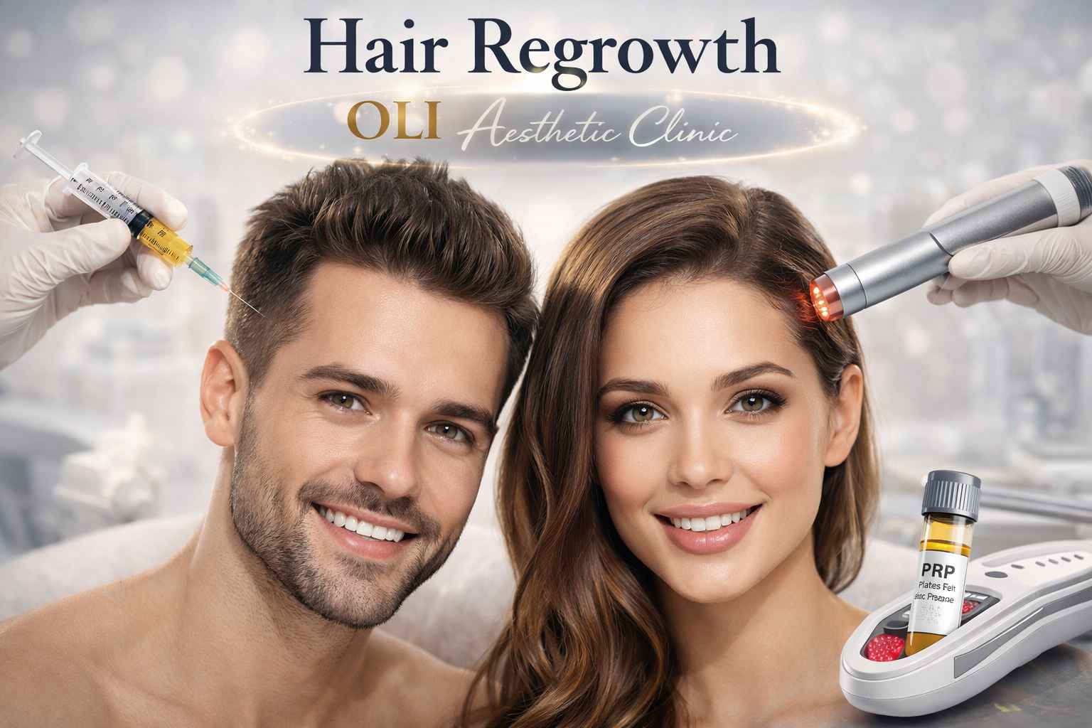 hair loss treatment near me at Oli Aesthetic Clinic Chennai PRP hair regrowth treatment in Chennai advanced hair restoration therapy Chennai